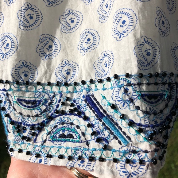 Paisley Tassle Front Tank! - Picture 3 of 4